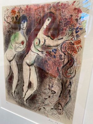 Chagall, Raamattu, Aatami ja Eeva