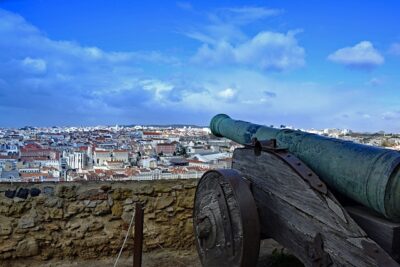 Lissabon, Sao Jorge, tykki