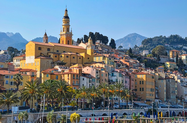 Menton, vanha kaupunki