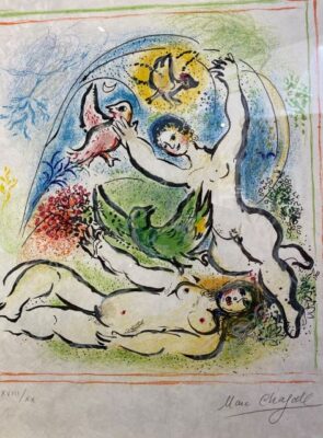 Chagall, jumalten maassa